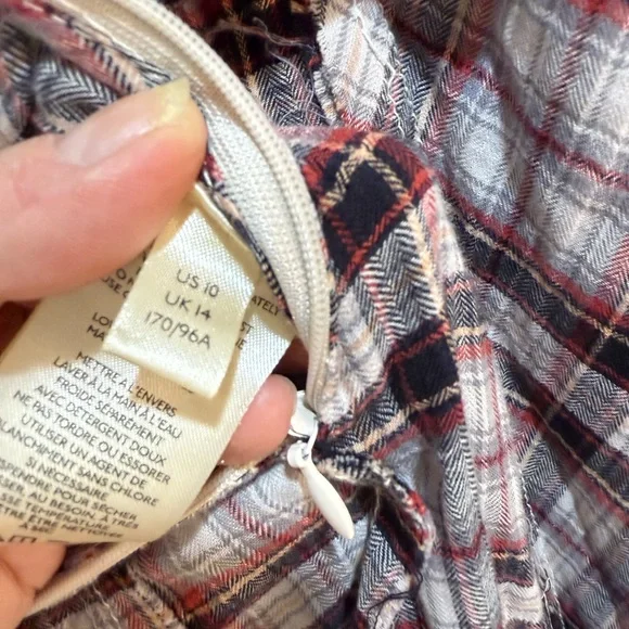 Free People Plaid Maxi Skirt - Picture 3 of 7